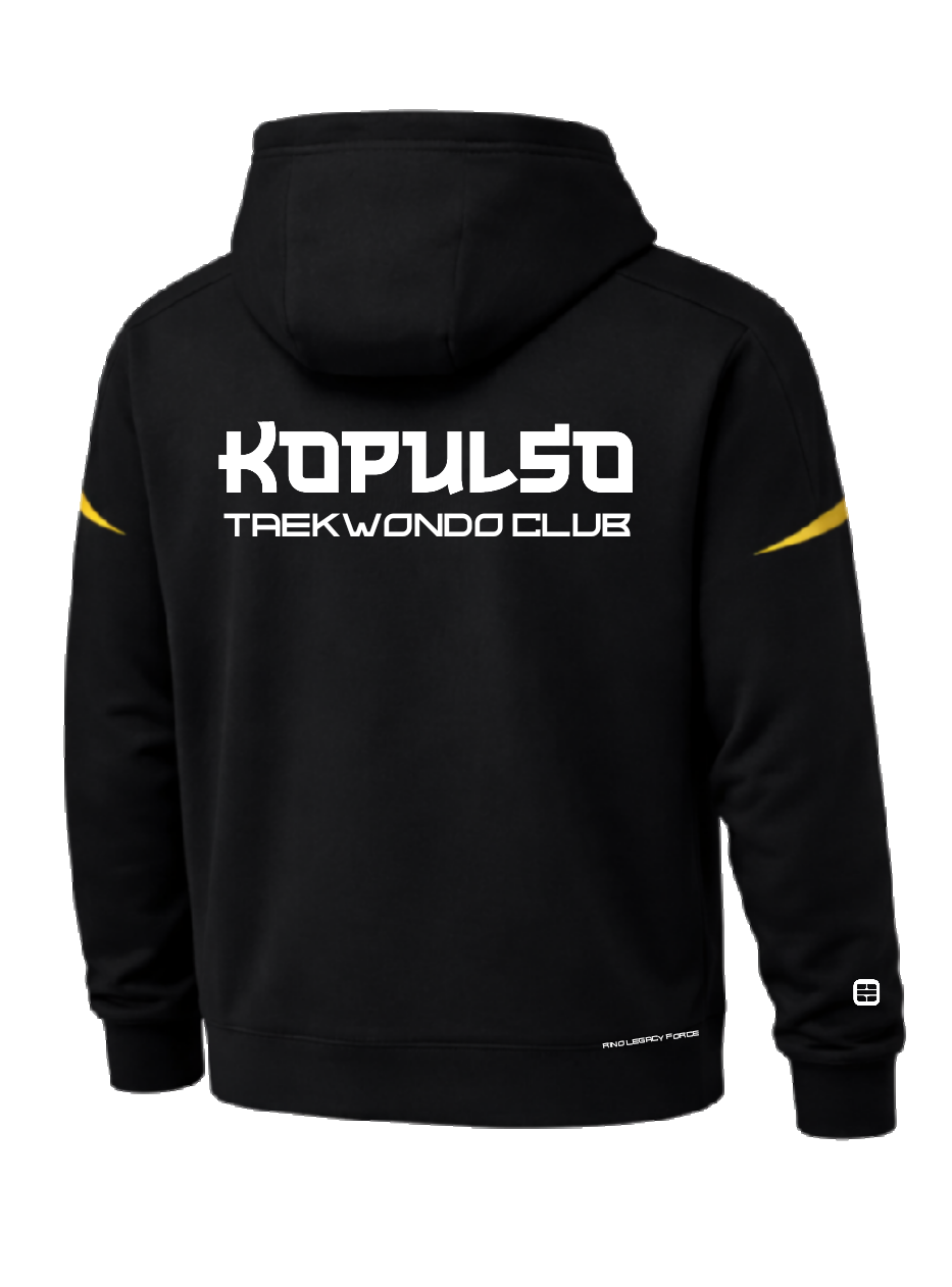Rino Legacy Force/KOPULSO/ Blanco Official Hoodie- Buzo Oficial Negro